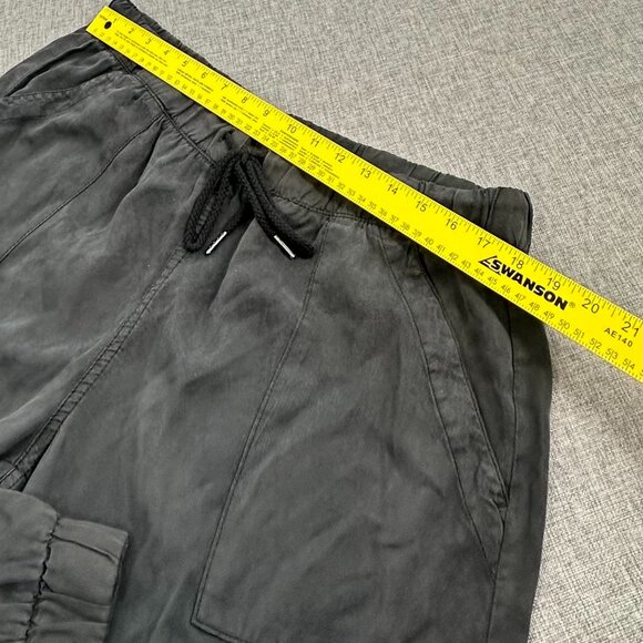 NEW without tags  Black Tape Tencel Joggers Black P/XL Drawstring pockets - Picture 11 of 14